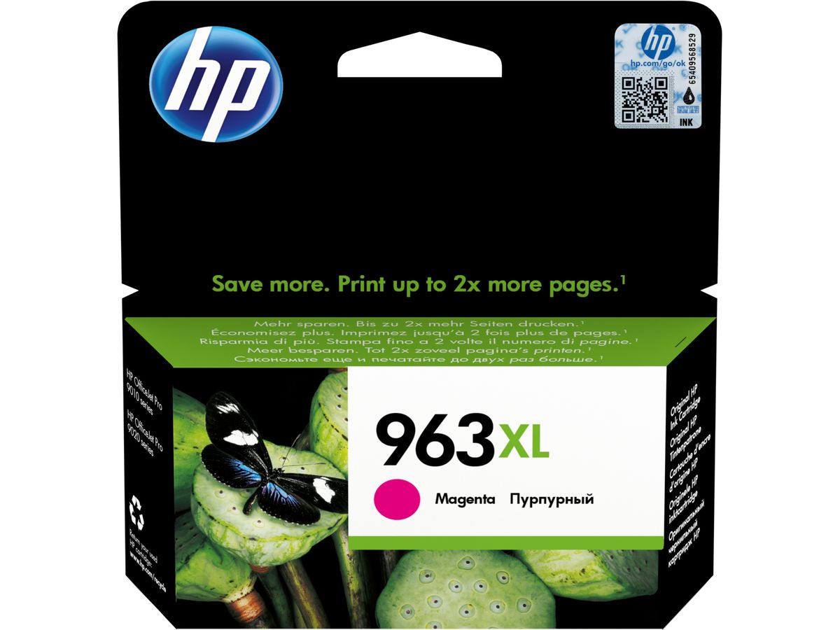 HP Cart. d'inch. 963XL magenta 3JA28AE OfficeJet 9010/9020 1600 p. (0192545866545)
