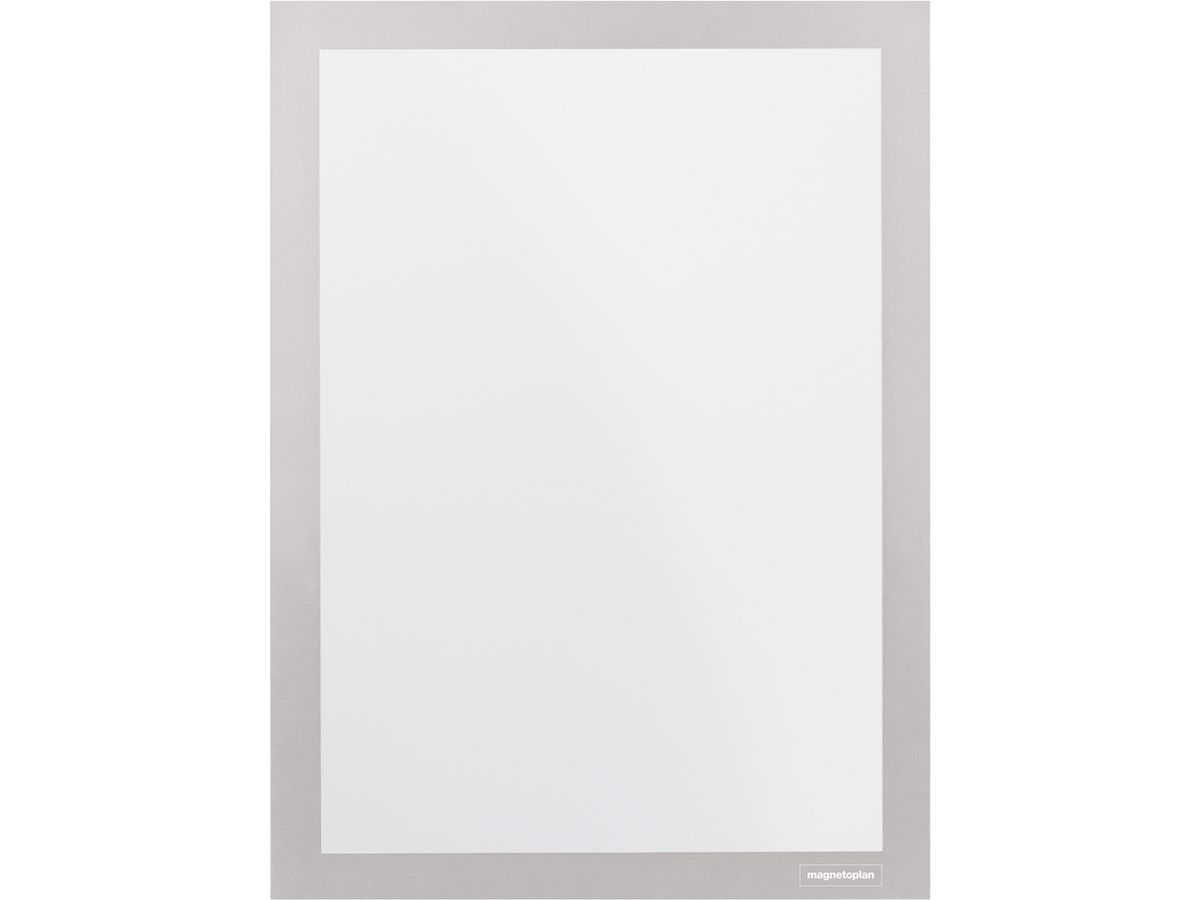 MAGNETOPLAN Magnetrahmen A4 1131932 selbstklebend, silber 2 Stk. (4013695064994)