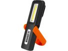 STEFFEN Lampada portatile LED 65 00165 nero, batteria, 3W (7611007179298)