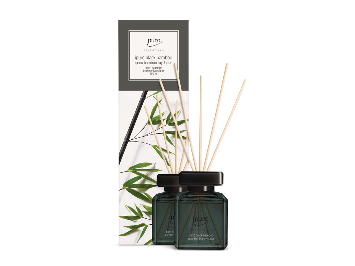 IPURO Fragranza ambienti Essentials 050.5068.20 black bamboo 200ml (4051281967823)