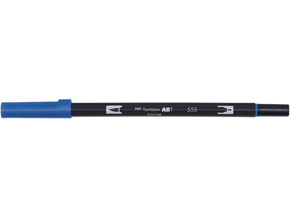 TOMBOW Dual Brush Pen ABT 555 oltremarino (4901991901740)