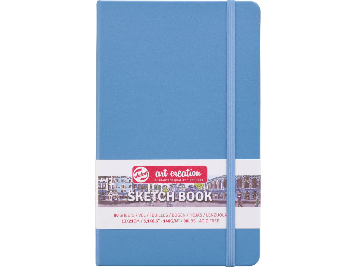TALENS Sketch Book 13x21cm 9314212M seeblau 80 Seiten (8712079451769)
