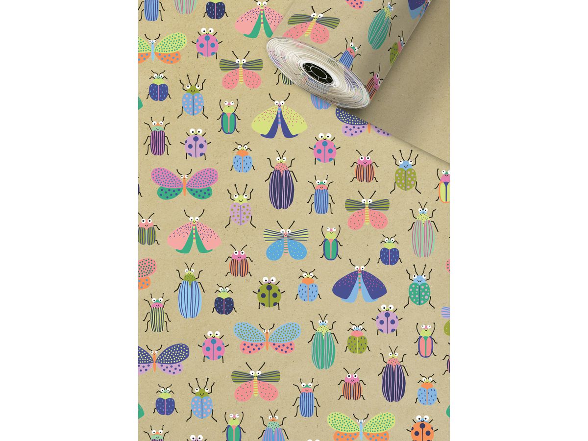 STEWO Geschenkpapier Beetle 2522544745 grün 0,5x150m (7630050859148)