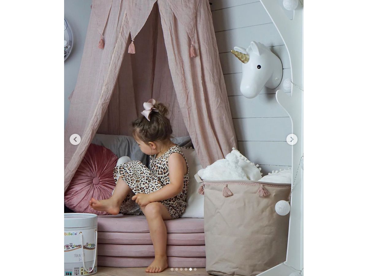 JABADABADO Baldaquin K038 dusty pink 230cm (7332599000387)