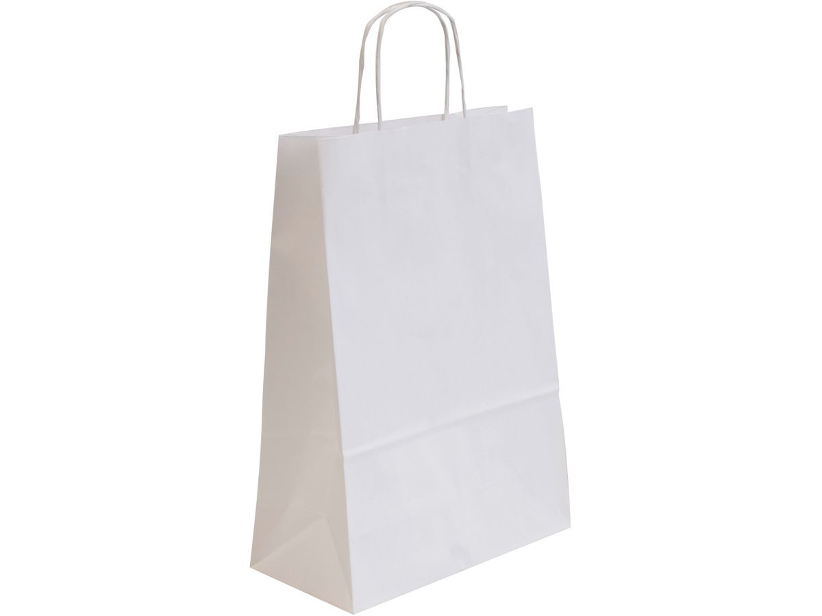 NEUTRAL Sacchetto Allegra bianco SDS26-BIA Kraft,110g, 26x12x36cm 25 pz. (8006715291094)