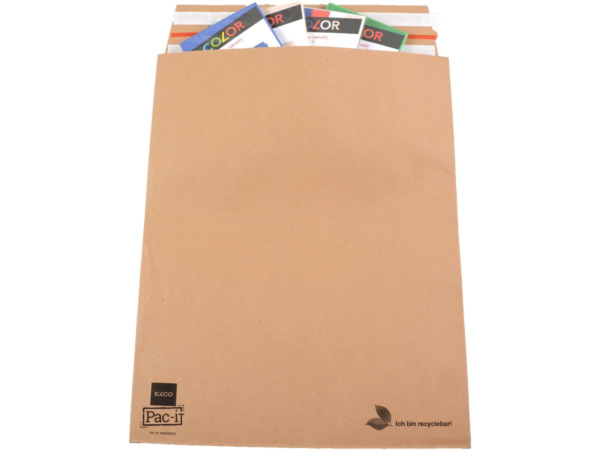ELCO Versandtasche 380x475mm 858392602 Kraft, braun 100 Stück (7611722023319)