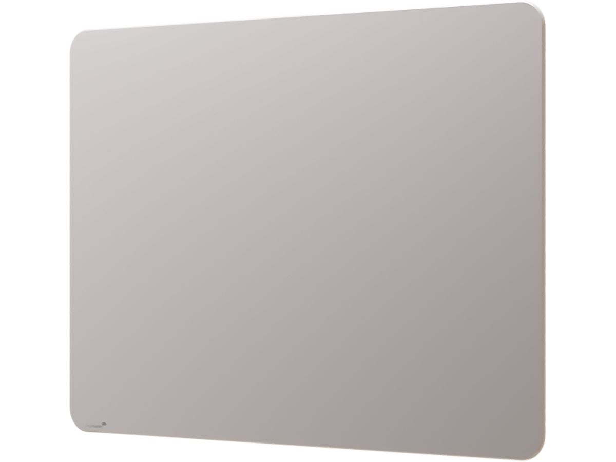 LEGAMASTER Glasboard 90x120cm 7-104254 matt, Warm Grey runde Ecken (8713797108140)