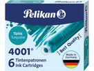 PELIKAN Encre 4001 TP/6 301705 turquoise 6 pcs. (4012700301703)