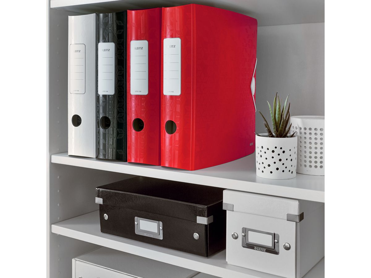 LEITZ Ordner WOW Active 180° 8.2cm 1106-00-26 rot A4 (4002432135011)