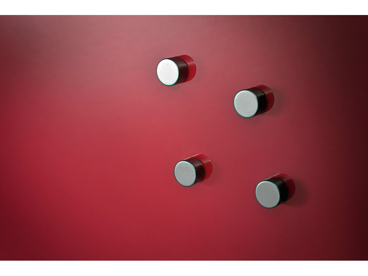 LEGAMASTER Glasboard 7-181700 Magnete silber 6 Stk. (8713797072519)