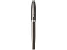 PARKER Stylo plume IM Gun Metal M 1931657 bleu (3501179316574)