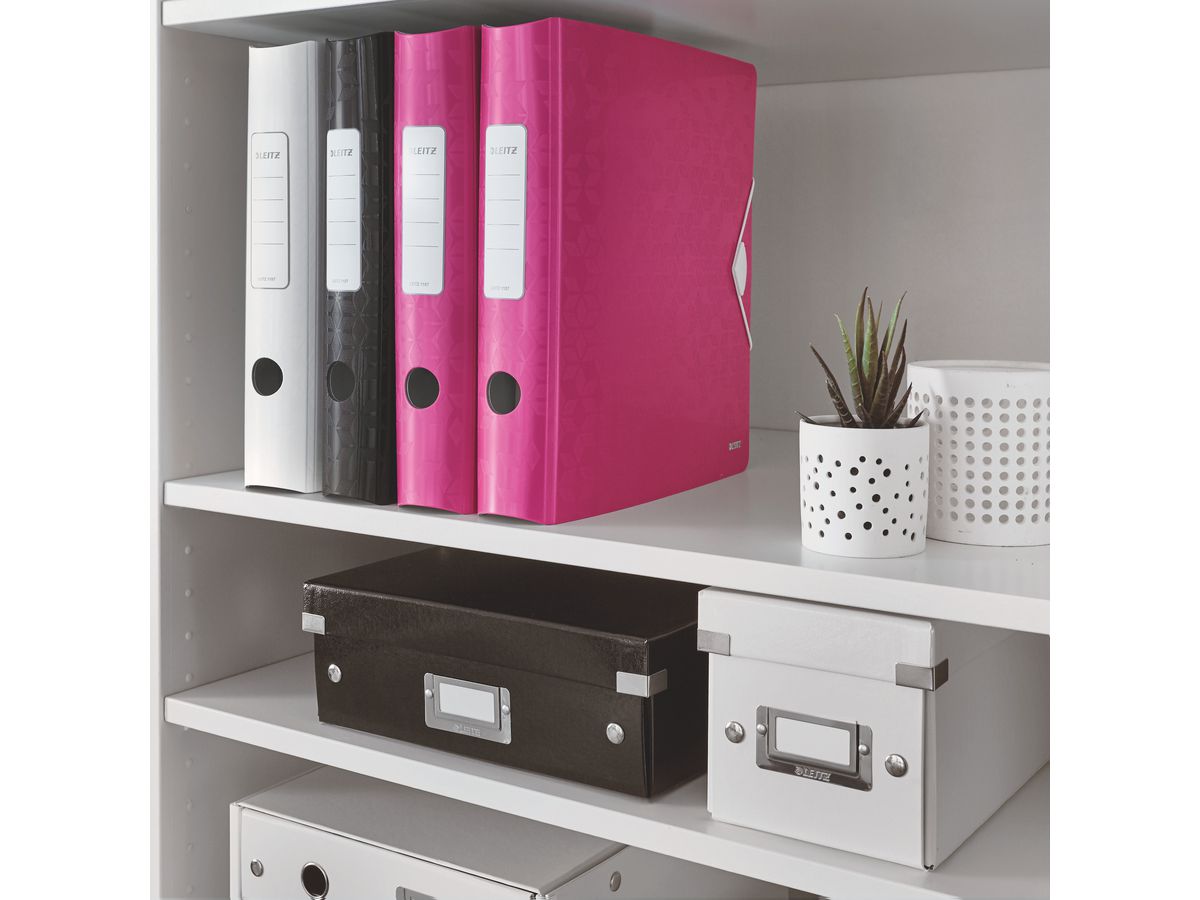 LEITZ Classeur WOW Active 180° 6.5cm 11070023 pink A4 (4002432105328)