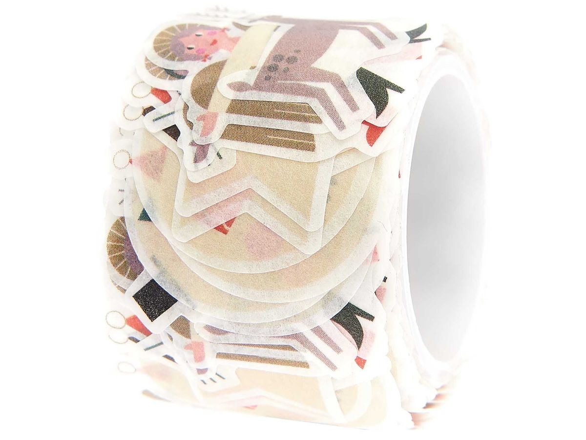 RICO DESIGN Adesivi washi 300452 I love Christmas 200 pezzi (4051271413866)