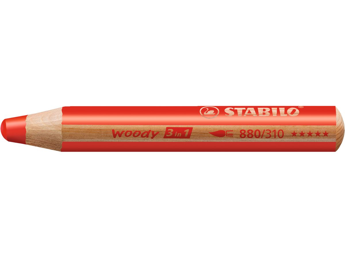 STABILO Crayon couleur Woody 3 in 1 880/10-3 30 Years 10 pièces (4006381618755)