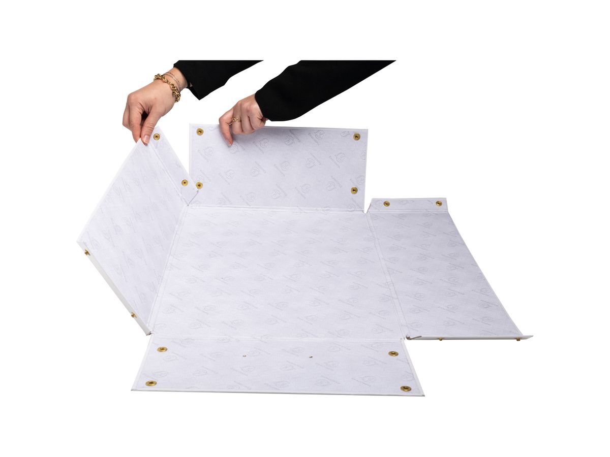 EXACOMPTA Boîte de rangement Neo Deco 62458E blanc, A3+ 33x50x16cm (3130630624585)