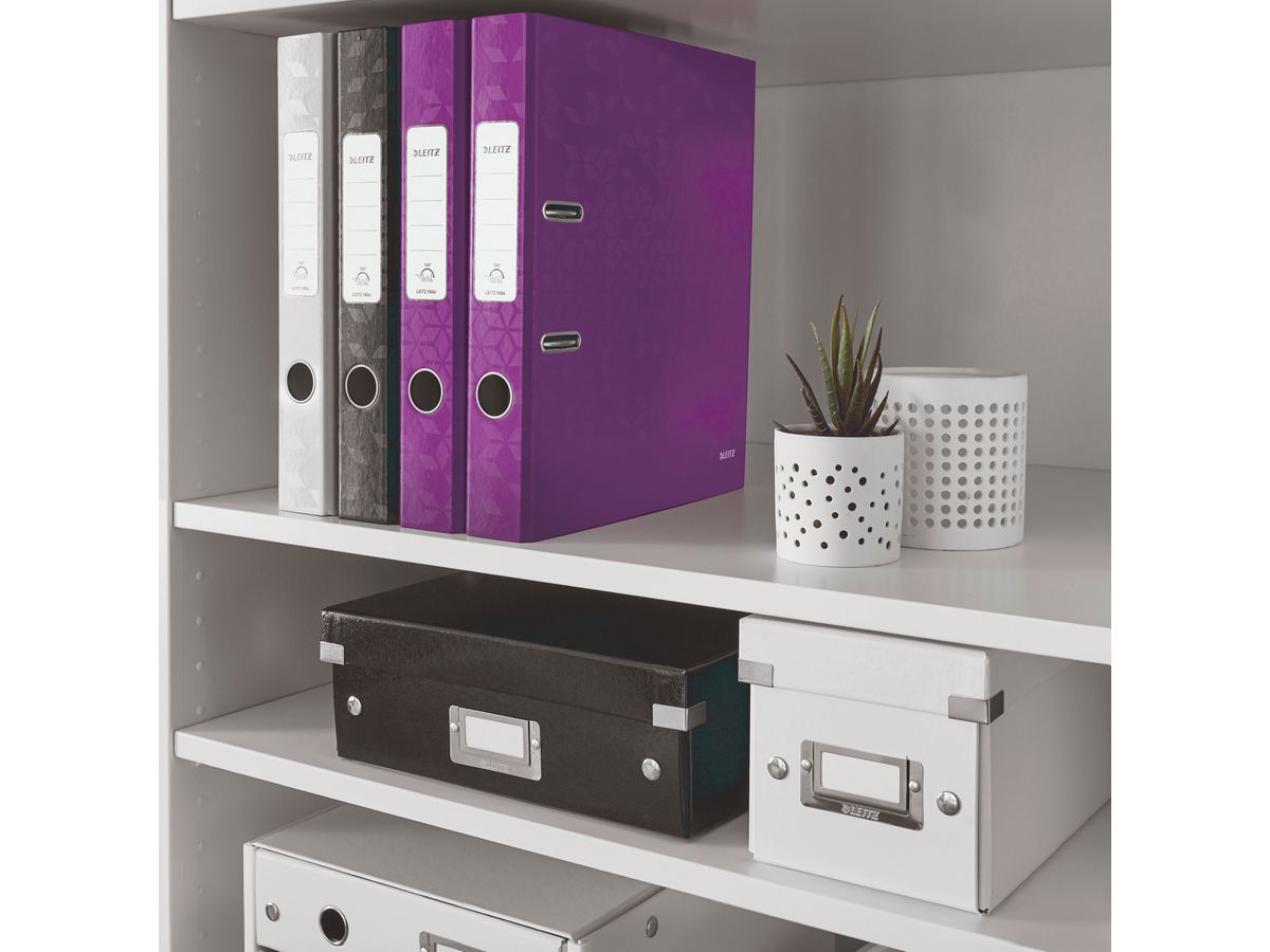 LEITZ Classeur WOW 180° 5.2cm 10060062 violet A4 (4002432104079)