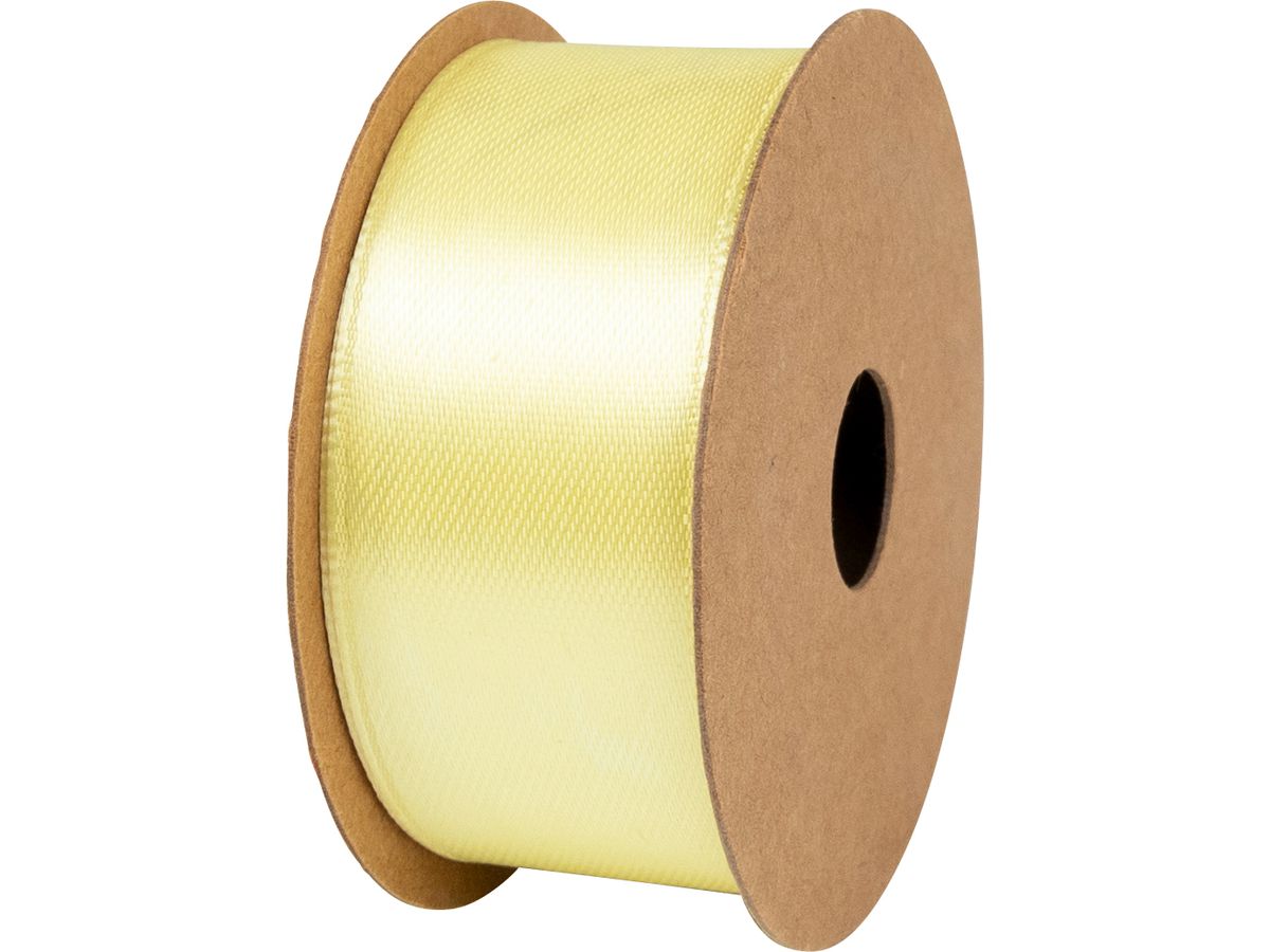 STEWO Nastro regalo in raso 25mm 2583410610 giallo (7630050872680)