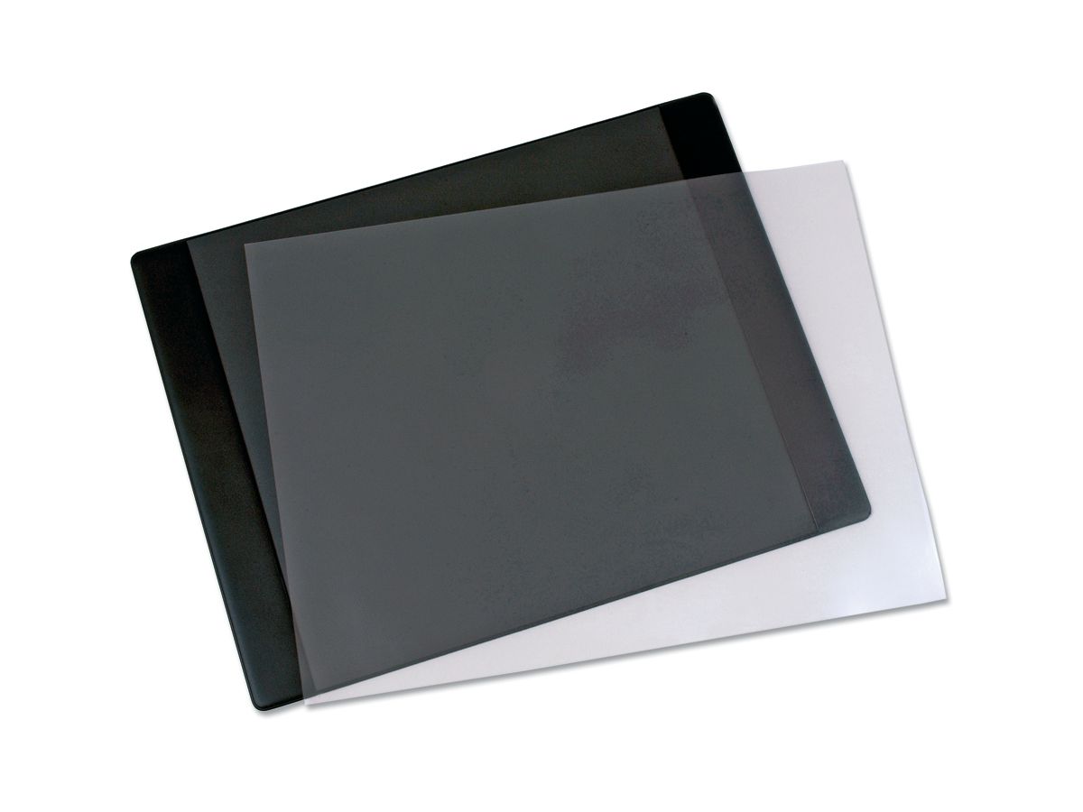 LÄUFER Schreibunterl. Durella DL 48656 schwarz 50x65cm (4006677486563)