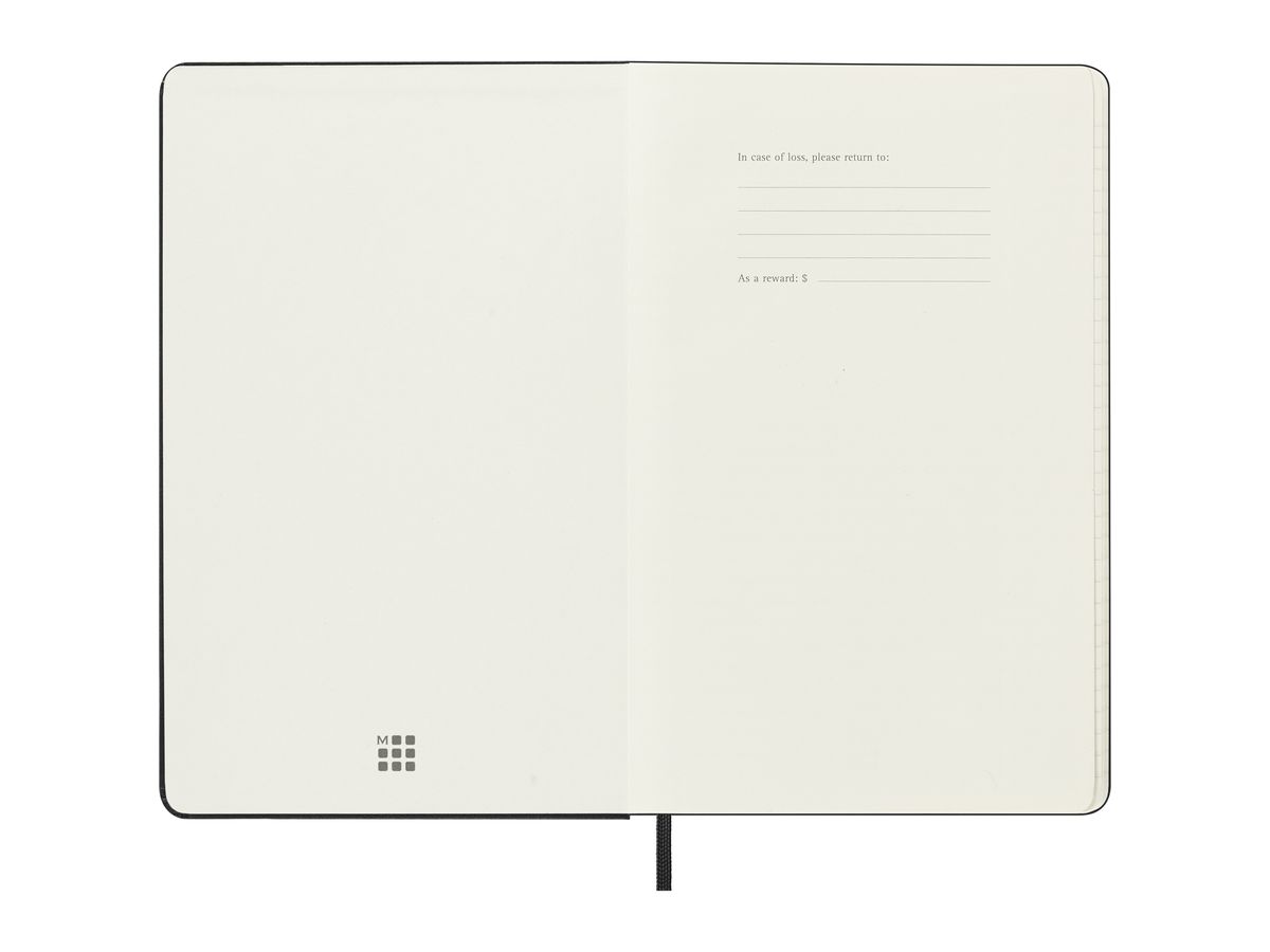 MOLESKINE Agenda Smart Diary Large 2026 SMDHB12WN3Y26 1S/1P nero HC 13x21cm (8056999275860)