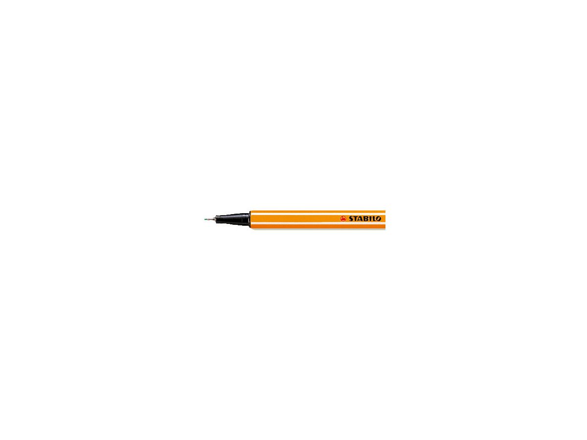 STABILO Fineliner Point 88 0.4mm 88/36 verde (4006381105255)