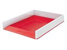LEITZ Briefkorb WOW A4 53611026 weiss/rot (4002432135233)