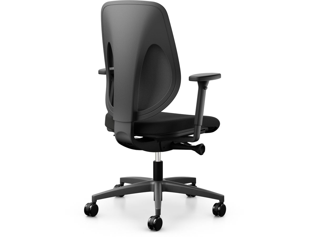 GIROFLEX Chaise de bureau 353 ERGO IV 353 ComIV noir/anthracite (7613058038951)