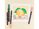 TOMBOW Dual Brush Pen ABT ABT-6PPEACHY Just Peachy 6 Stück (4003198106253)
