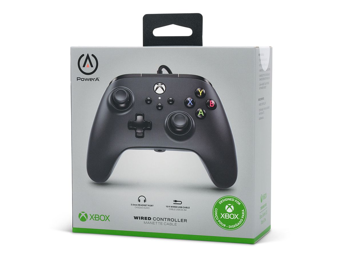 POWER A Wired Controller 1519265-03 Xbox Series X/S, Black (0617885021244)