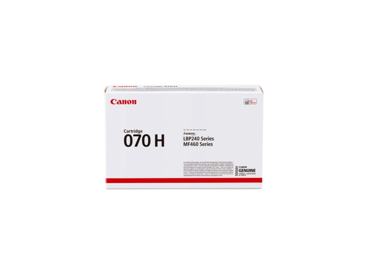 CANON Toner 070H schwarz 5640C002 LBP246/MF463dw 10'200 Seiten (4549292198041)