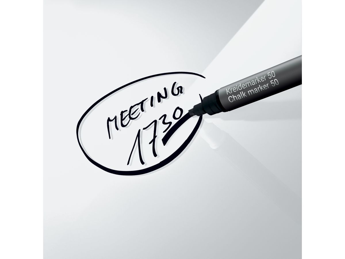 SIGEL Magnettafel Glas GL111 weiss 480x480x15mm (4004360887734)