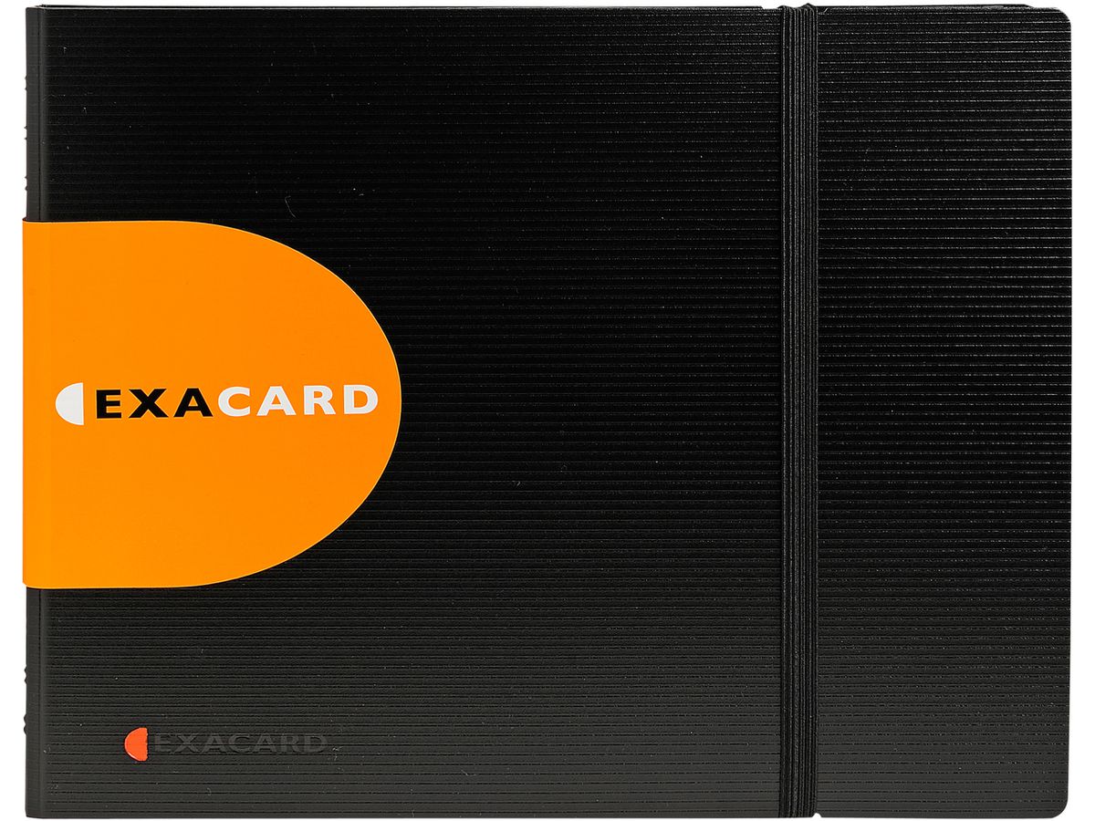 EXACOMPTA Visitenkartenbuch Exacard 75134E 20 Hüllen 20x35cm (3130630751342)