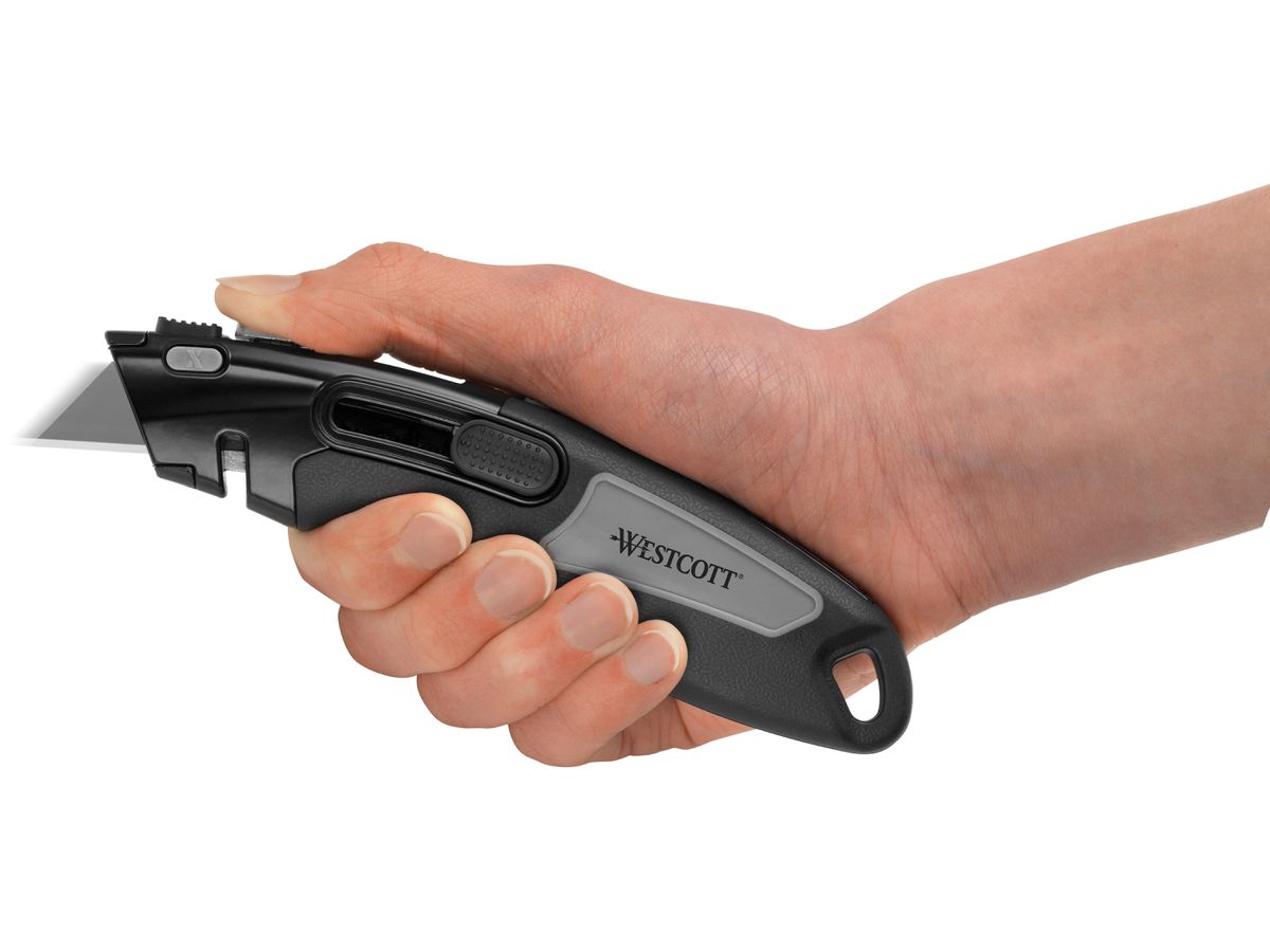 WESTCOTT Cutter Collapsible Utility E-84029 00 schwarz/silber (4027521514942)