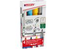 EDDING Flipchart Marker 385 1-5mm 4-385-4 Marcatori a effett 4 pezzi (4004764986736)