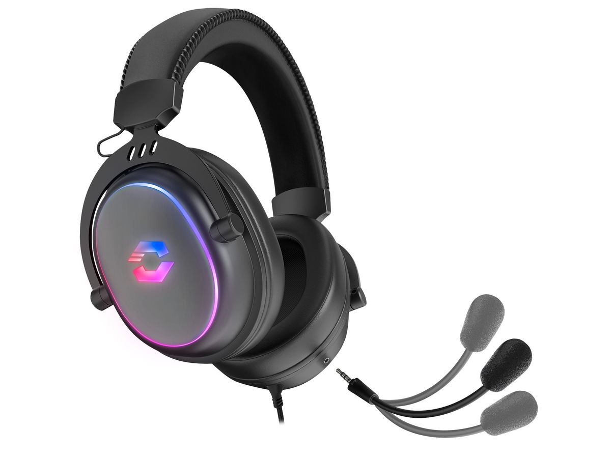 SPEEDLINK CONUX Gam.Stereo Headset RGB SL-860017-BK PC,PS5,PS4,Xbox,NSW,OLED,Lite (4027301350371)