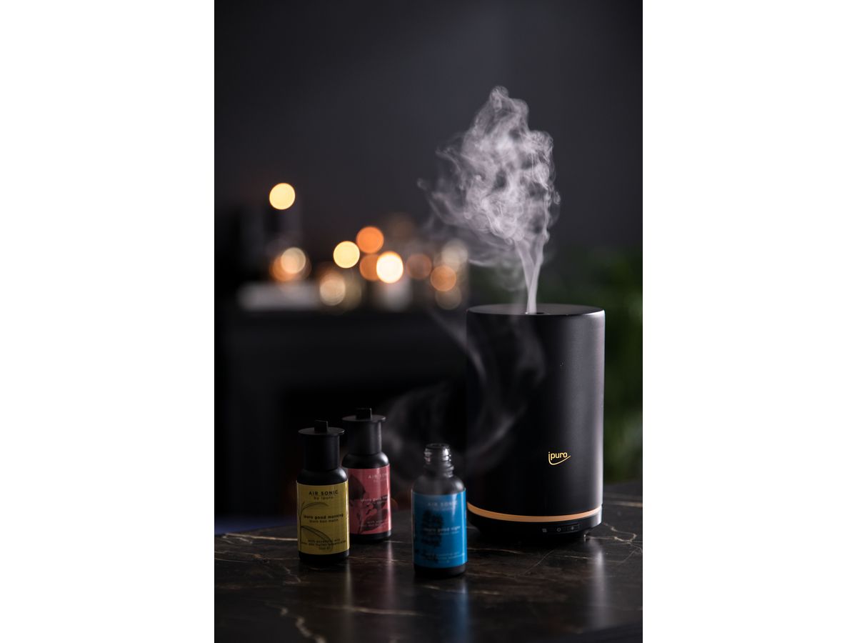 IPURO Aroma Diffuser Air Sonic 040.1804.00 Elegance, schwarz matt (4051281631632)