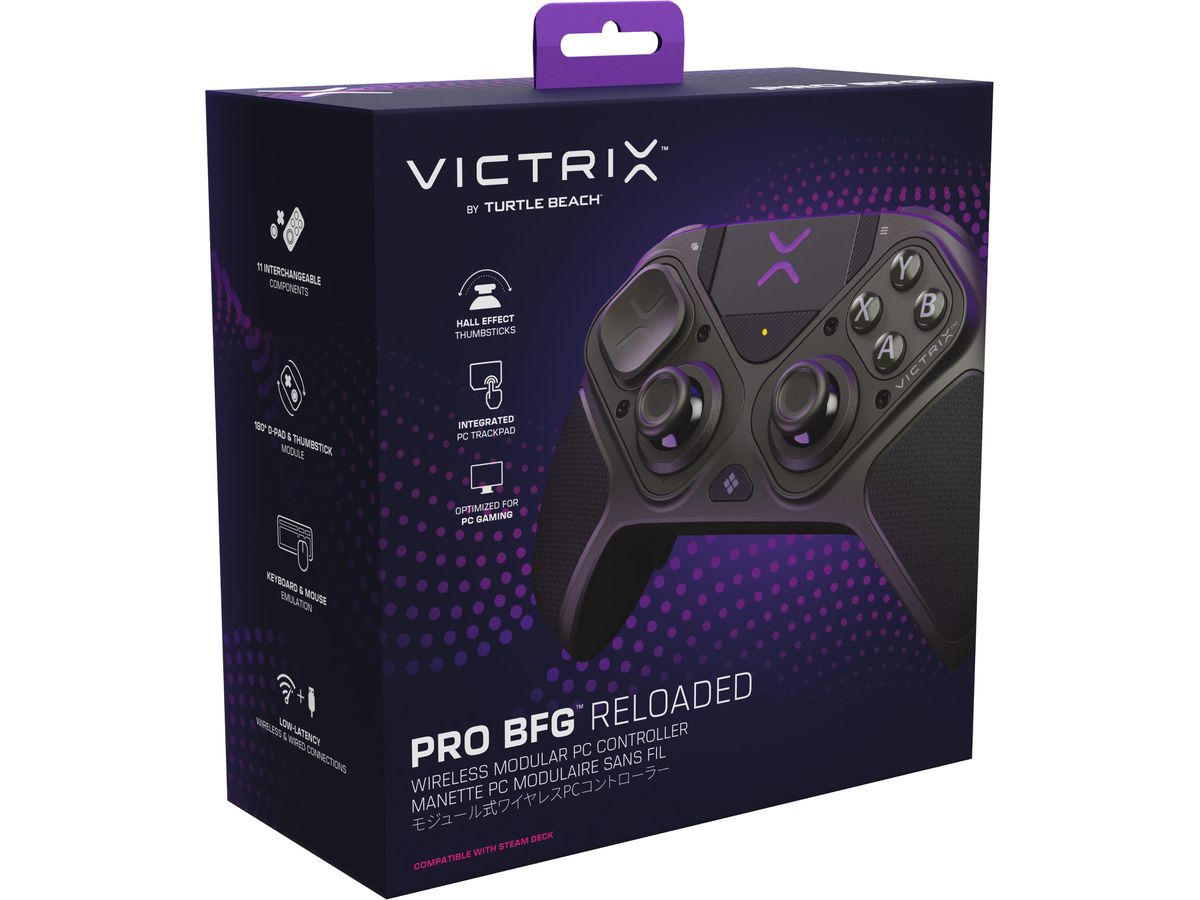 TURTLE BEACH Victrix Pro BFG Wirel. Ctrl. TBC-5101-85 Reloaded PC Grey (0840454401608)