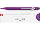 CARAN D'ACHE Penna sfera 849 Colormat-X 849.605 viola, Slimpack (7630002352048)