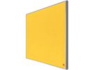 NOBO Tableau Feutre Impression Pro 1915429 jaune, 40x71cm (5028252613347)