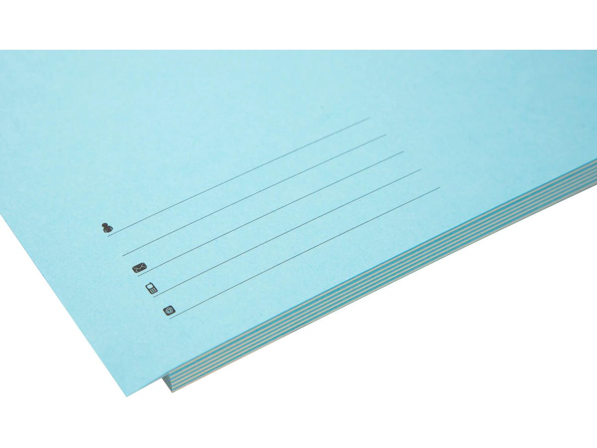 BIELLA Serviette de conf. FR A4 326011291U bleu/beige 320g, 12 pcs. (7611365464289)