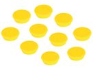 FRANKEN Magneti 38mm HM38 04 giallo 10 pezzi (4016946052412)