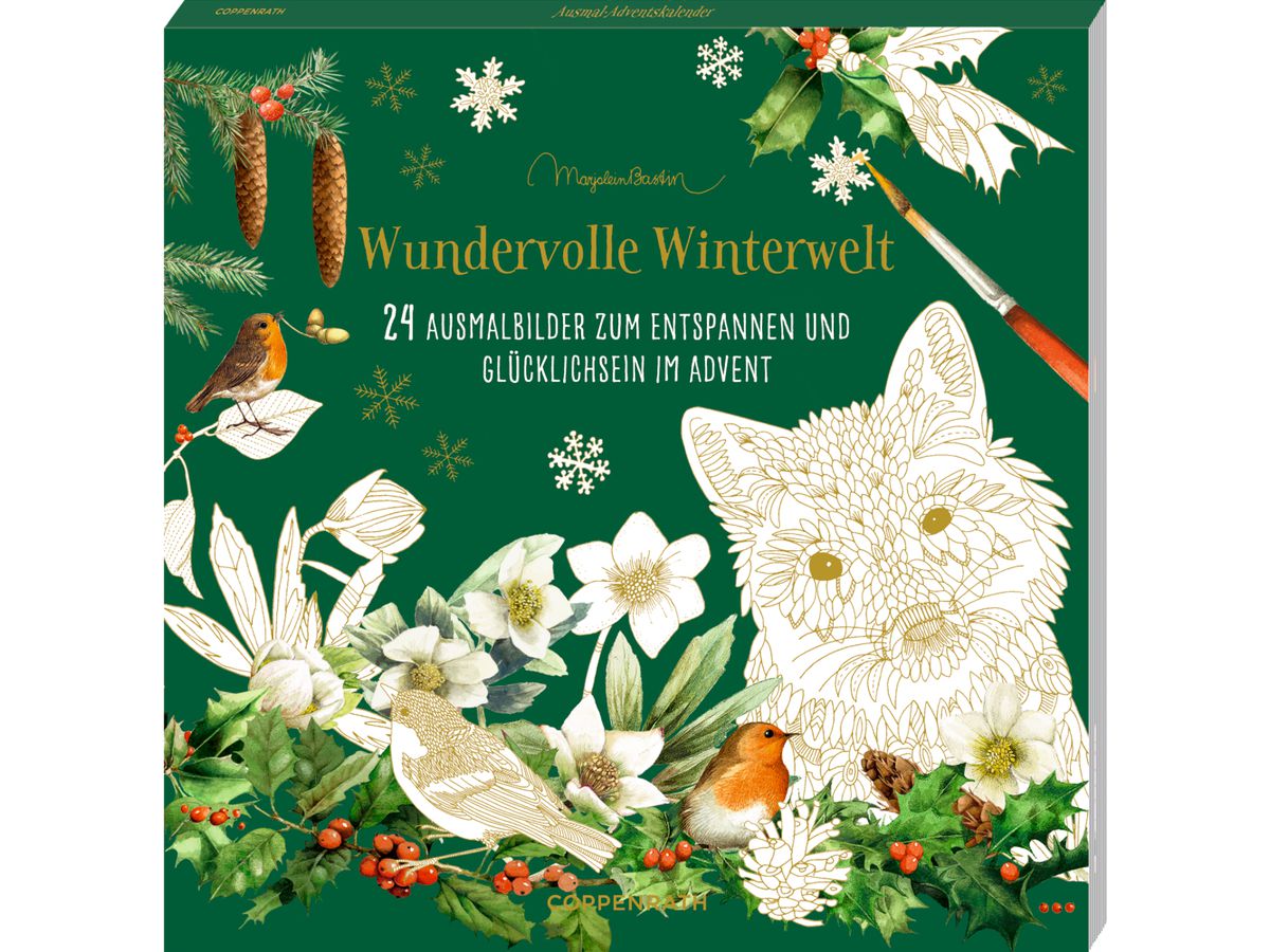 COPPENRATH Calendrier de l'avent créatif 95312 Merveilleux monde d'hiver (4050003953120)