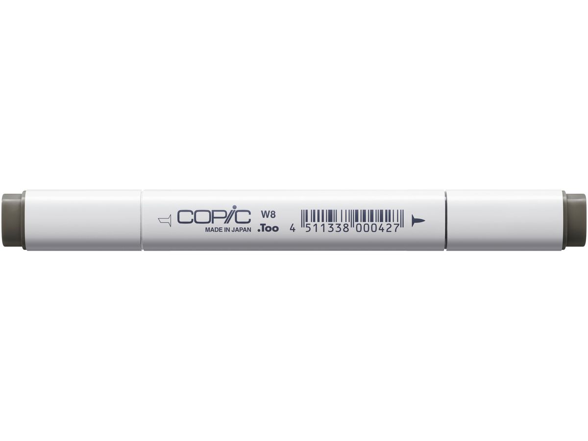 COPIC Marker Classic 20075112 W-8 - Warm Grey No.8 (4511338000427)