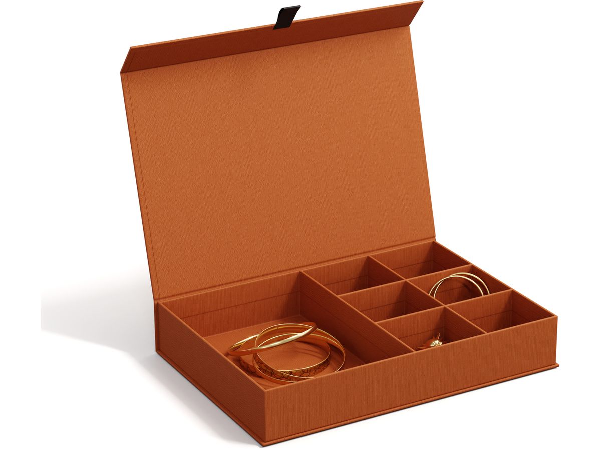 BIGSO BOX OF SWEDEN Schmuckbox Jolie 706152201TAB terracotta 26.5x19x6cm (7330061084156)