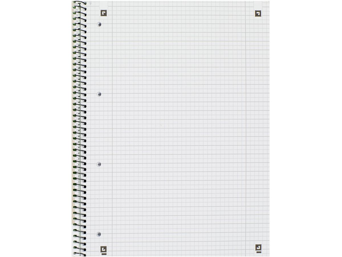 OXFORD Collegeblock A4+ 100050362 quadrett./rigato, 90g 80 fogli (4006144958920)