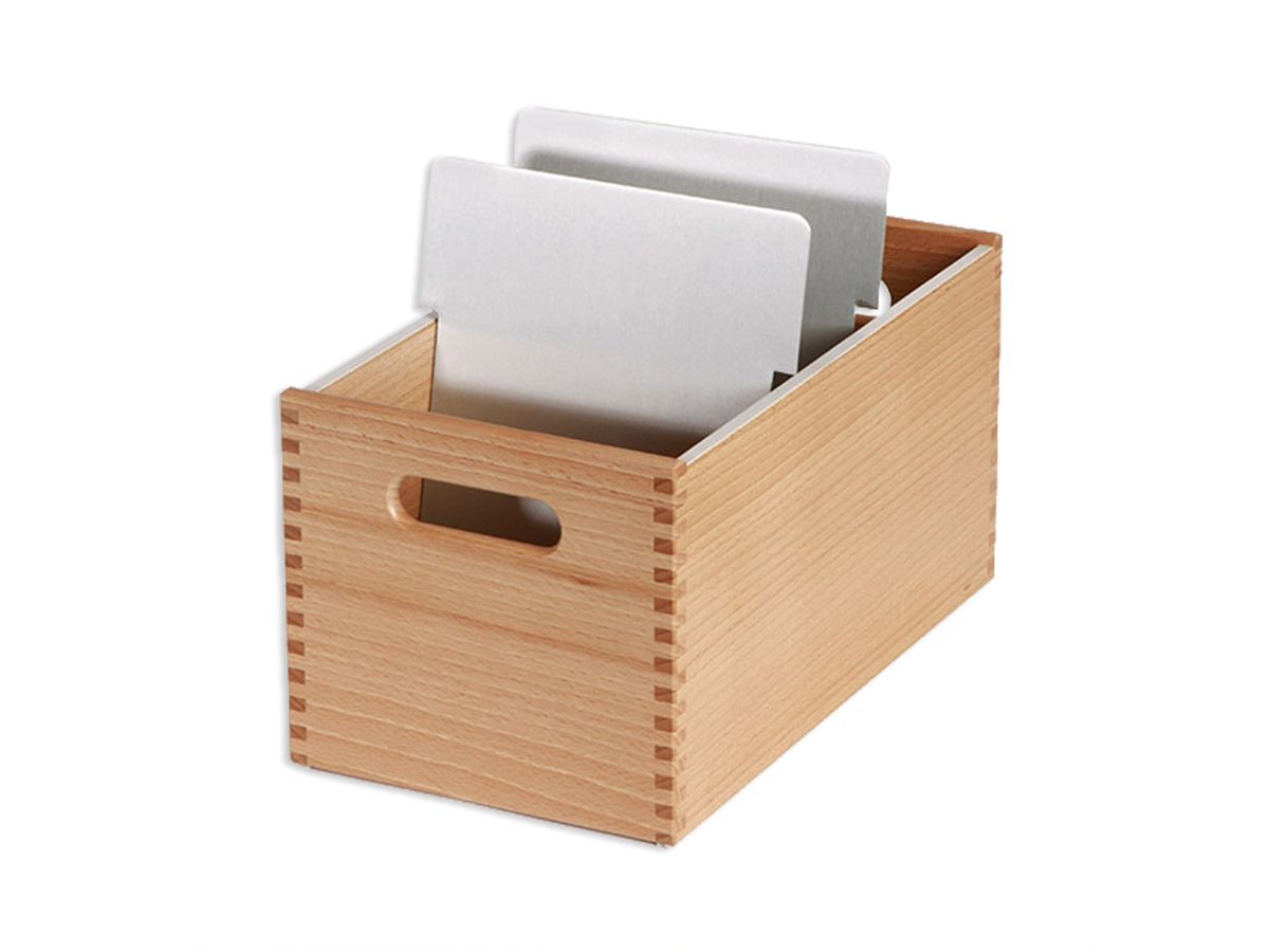 FLÜCK Karteikasten A5 A5HOCH/20 Buche 32x13.2x40cm (7640114250613)