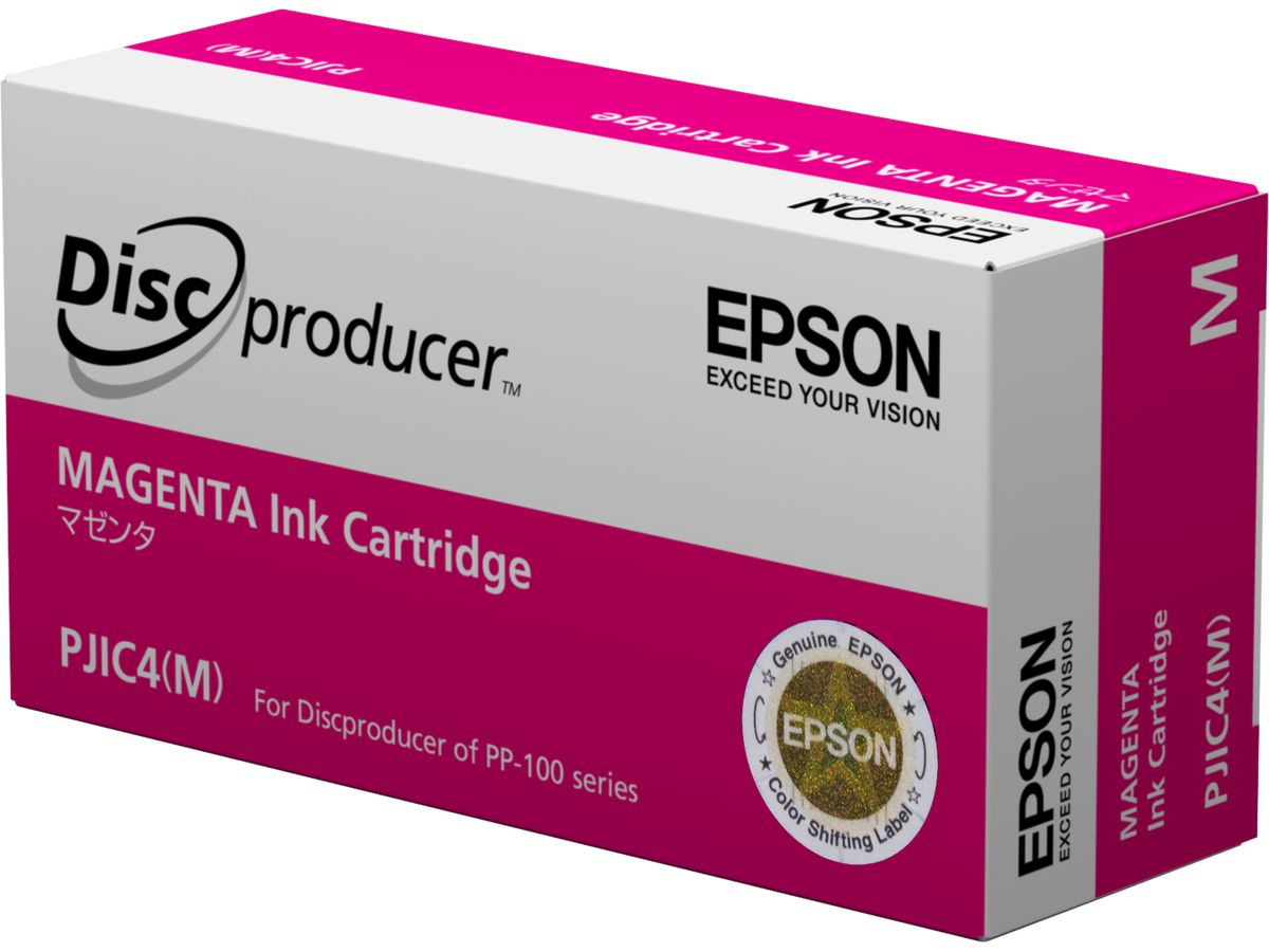 EPSON Cart. d'encre PJIC4 magenta C13S020691 Discproducer PP-100 (8715946716213)