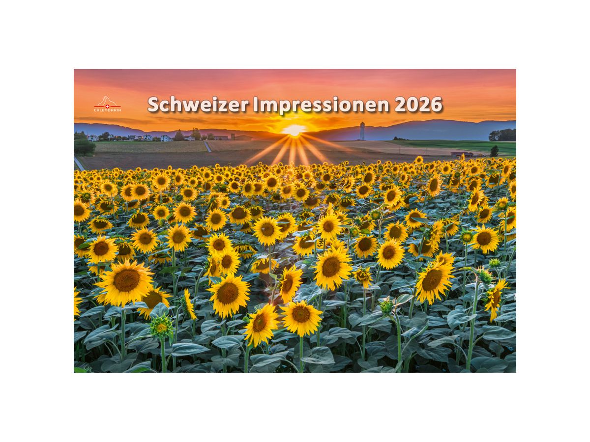 CALENDARIA Bildkalender 2026 9783036205250 Impressionen ML 48x33cm (9783036205250)