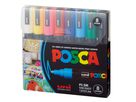 UNI-BALL Marker Posca 1.8-2.5mm PC-5M 8C 8 couleurs ass. (4902778246092)