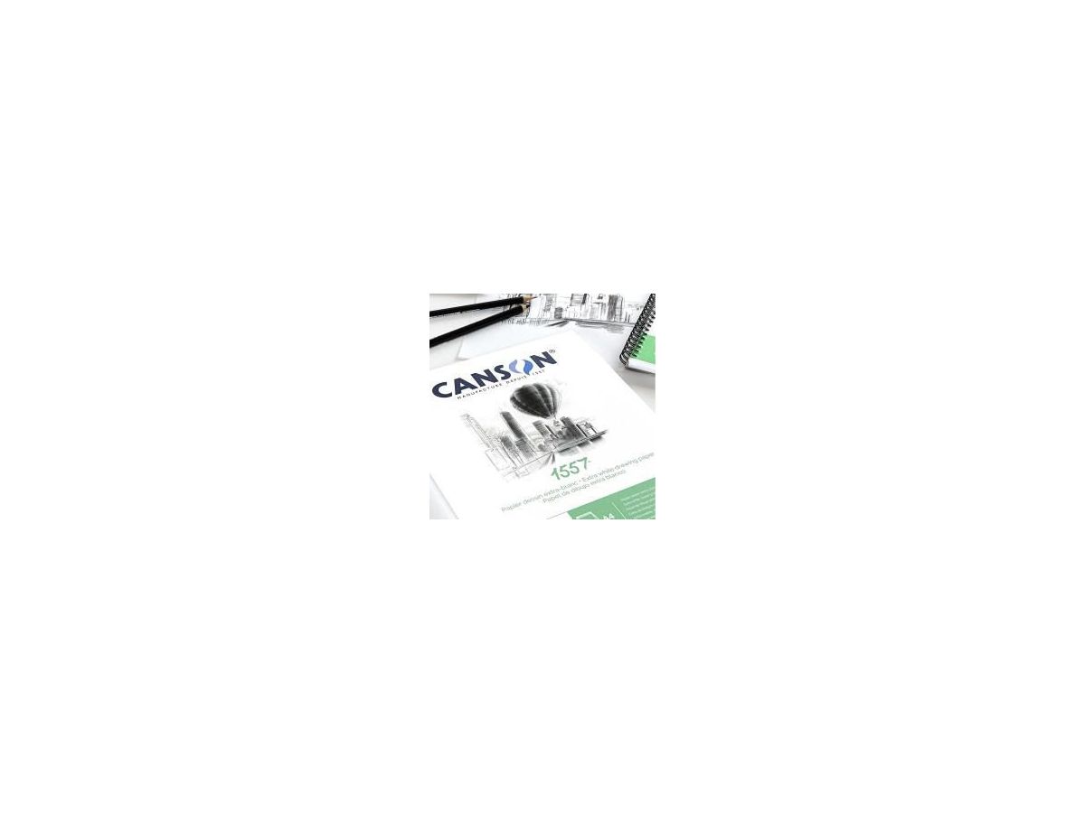 CANSON Skizzenpapier A3 31412A005 180g, weiss 30 Blatt (3148950034311)