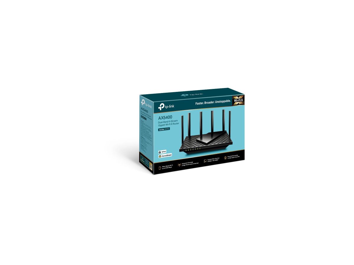 TP-LINK AX5400 DualBand WiFi 6 Archer AX73 Router (6935364010263)